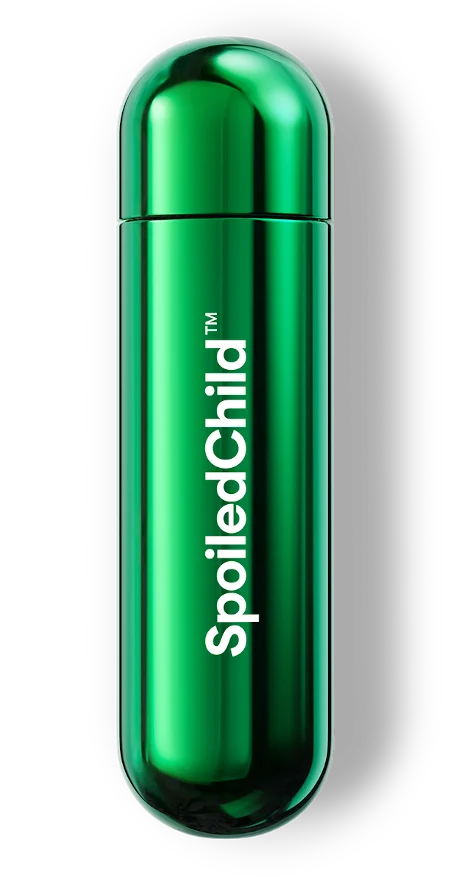 SpoiledChild green capsule